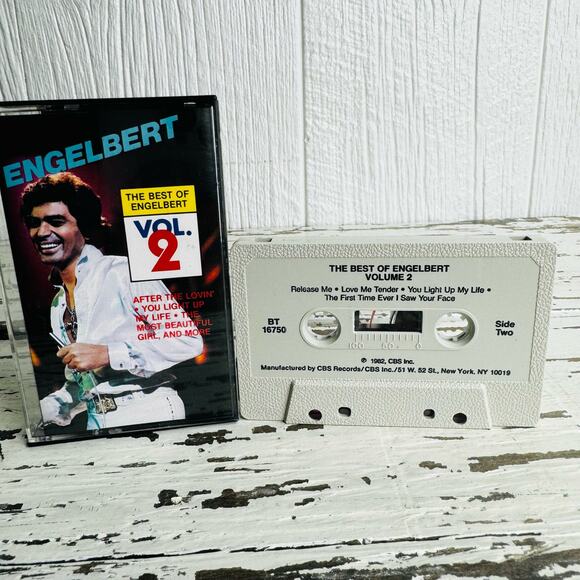 Engelbert Humperdinct: The Best of Engelbert Vol. 2 (Cassette, 1982 CBS Records) - Picture 2 of 7